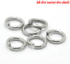 J226 - THICK - 500 pcs 304 Stainless Steel Open Jump Rings 7mm - 16 Gauge - High Quality