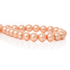 BD128 - 8mm Melon Glass Pearl Imitation Round Beads - 32 inch strand