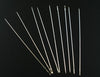 T039 - 100pcs. Stainless Steel Beading Threading Needles Tools for Jewelry, Sewing, Crafts! - 0.45mm x 55mm - 25 Gauge