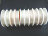 N160 - 1 Roll - 10M - Clear Transparent Beading Stretch Elastic Cord Roll - 0.8mm