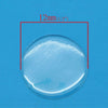 CA420 - 200 Circle Clear Round Epoxy Resin Stickers - 12mm (0.5 in)