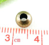 BD380 - 200 pcs Antique Bronze Alloy Smooth Ball Spacer Beads- 6mm