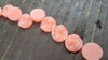 CA049C - 500 pcs Druzy Resin Embellishment Cabochons Round Circle Salmon Pink - 12mm