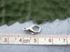 CL053 - 100 pcs. Silver Tone Lobster Clasps - 12mm X 6mm - Made of Alloy - Claw Clasps