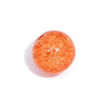 BD140 - 100 pcs Orange Crackle Glass Beads, 8mm