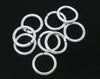 J241 - 300 pcs Silver Plated Open Jump Rings - 9mm - 16 Gauge
