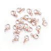 CL061 - 10 pcs. 304 Stainless Steel Lobster Clasps - 15mm x 9mm - Claw Clasps - Rose Gold Plated - Tarnish Resistant!