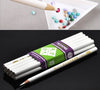 T026 - 10 pcs White Rhinestone Pick Up Pencil Tool - 17.5cm (6.89") - Great for Embellishments, Rhinestones, Scrapbooking, Nail Art!