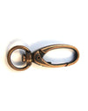CL064 - LARGE - 10 pcs. Antique Copper Tone Lobster Swivel Clasps for Key Ring - 41 x 14mm - Claw Clasps