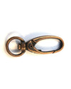 CL064B - LARGE - 100 pcs. Antique Copper Tone Lobster Swivel Clasps for Key Ring - 41 x 14mm - Claw Clasps