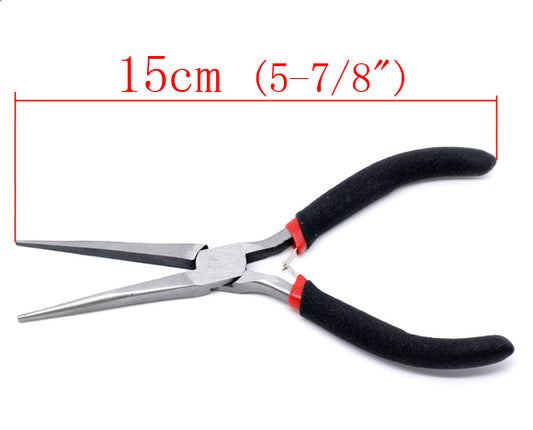 BD397 - Flat Nose Pliers - Stainless Steel - 15cm (5.9 in)