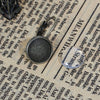 E203 - 20 pcs. Antique Bronze Earring Clips Settings Lever Back Bezels Cabochons with Glass Tiles - 12mm Glue Pad Setting - 10 tiles, 10 earrings
