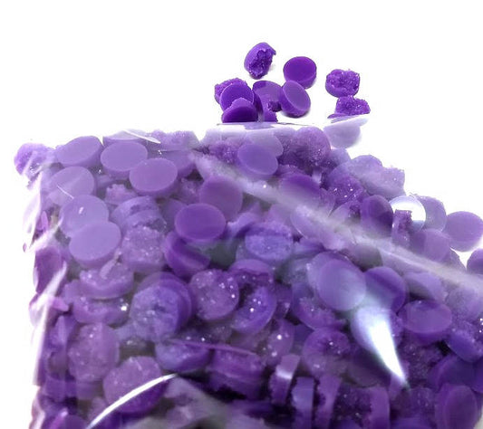 CA080 - 10 pcs Druzy Resin Embellishment Cabochons Dark Purple - 12mm