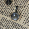 E203 - 20 pcs. Antique Bronze Earring Clips Settings Lever Back Bezels Cabochons with Glass Tiles - 12mm Glue Pad Setting - 10 tiles, 10 earrings