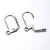 E240 - 20 pcs (10 pairs) 304 Stainless Steel Lever back Earrings - 18mm x 13mm - Hypoallergenic! Tarnish Resistant