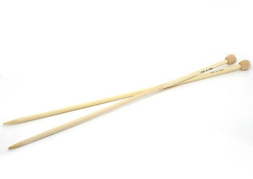 T028 - 1 set Bamboo SP Knitting Needle - 13.4" - 34cm - US Size 9 - 5.5mm