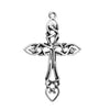 P1158 - 5 pcs. Antique Silver Celtic Knot Cross Charms Connectors Pendants - 58mm x 36mm (2 1/4"x 1 3/8")