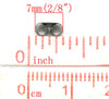 E216 - 100 pcs (50 Pairs) 304 Stainless Steel Earring Stoppers - 7mm x 4mm - Ear Nuts - Butterfly Design