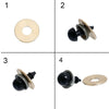 T030 - 1 pc. Safety Eyes and Safety Noses Applicator Insertion Tool - Great tool for Toy and Doll Making Crafts! 14mm
