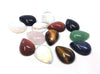 CA714 - 10 pcs Assortment of Stone Embellishment Cabochons - 14x10mm - Teardrop - 14mm x 10mm