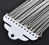 N055 - 12 pcs. Silver Plated Chain Link Necklaces 18" - (2x3mm)