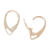 E252 - 20 pcs (10 pairs) Rose Gold Plated Leverback Earrings Clips - 18x11mm