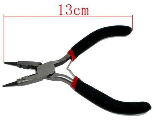 T002 - 4 in 1 Pliers - Rosary / Round Nose - Stainless Steel - 13 cm (5.12 in)