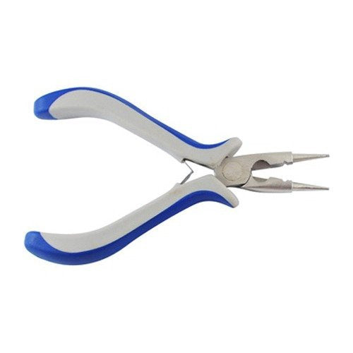 T003 - 4 in 1 Pliers - Rosary / Round Nose - Platinum - 13 cm (5.12 in) x 7 cm x 1.8cm