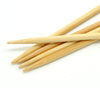 T004 - 50 pcs. Natural Bamboo Double Pointed DP Knitting Needles - 5.1" - 13cm - UK Size 11 - 3mm