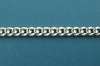 N095 - 12 pcs. Silver Plated Chain Link Necklaces 23 5/8" - (2x3mm)