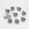 P095 - 10 pcs. Antique Silver Spider Web Charms Pendants - 17mm x 14mm - Hole Size: 2mm