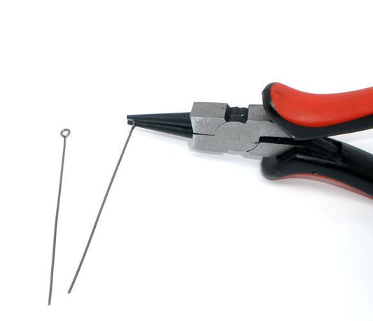 T038 - Round Nose Pliers - Stainless Steel - 13 cm (5.1 in)