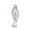 P819 - 10 pcs. Antique Silver Turkey Leg Charms Pendants - 25mm x 9mm