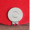 A008 - 2 pcs. Magnetic Golf Ball Marker Clips for Hats, Belts and Pockets - 25mm