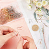 E643 - 150 pcs 304 Stainless Steel Earring Hooks with Spring and Ball - 22mm x 17mm - Hole Size: 2.3mm - Perpendicular Loop - 3 Colors