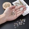 E924 - 20 pcs (10 Pairs) 304 Stainless Steel Earring Back Bullet Clutch Nuts Stoppers - Assortment - 12mm x 6mm - Tarnish Resistant!