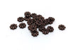 BD245 - 100 pcs Antique Copper Snowflake Daisy Spacer Beads- 5mm x 1.5mm - Hole Size: 1mm