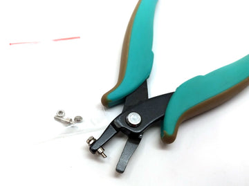 T005 - Metal Punch Hole Pliers - Vintaj - 14cm (5 1/2 in) - Hole Making Diameter: 1.5mm