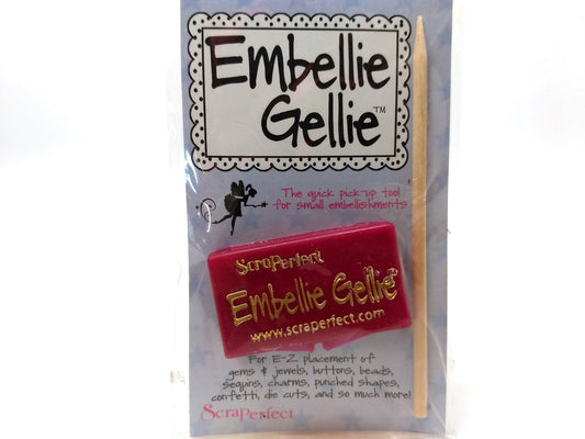 T051 - Embellie Gellie  - Small Pick up Tool for Embellishments - Great to have in your basics! Made in the USA