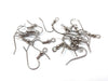 E210 - 144 pcs (1 gross) 316 Stainless Steel Silver Tone French Earring Hooks with Spring and Ball - 20mm - 3mm Ball - 21 Gauge (0.7mm Thick)