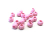 BD829 - 100 pcs Light Pink Smooth Ball Spacer Beads - 10mm - Large Hole: 4.7mm - Fits European Cords and Paracord!
