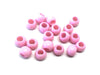 BD829 - 100 pcs Light Pink Smooth Ball Spacer Beads - 10mm - Large Hole: 4.7mm - Fits European Cords and Paracord!