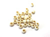 BD837 - 100 pcs Beige Smooth Ball Spacer Beads - 10mm - Large Hole: 4.7mm - Fits European Cords and Paracord!