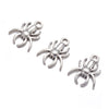 P030 - 30 pcs. Antique Silver Spider Charms Pendants - 18mm x 14mm - Hole Size: 2mm