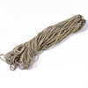 RR003 - 1 YD - Gold and Silver Rhinestone Glitter Tubing Rope Cord - 6mm Thick - 2mm Hole