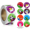 STTAP - 1 Roll of 500 pcs. Teacher Encouragement School Colorful Stickers - 1" (25mm)