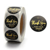 STTYB - 1 Roll of 500 pcs. Thank You Hearts Packaging Shipping Stickers - 1" (25mm)