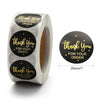 STTYB - 1 Roll of 500 pcs. Thank You Hearts Packaging Shipping Stickers - 1" (25mm)