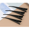 H077 - 2 pcs Black Pelican Beak Clips Blanks - 125mm (4.9") - LARGE - With teeth for better hold!