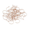 E927 - 10 pcs 304 Stainless Steel Earring Hoops Hooks - 22mm x 18mm - Rose Gold Ion Plated (IP)